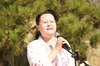 王如教授在泰山季羡林铜像安放仪式